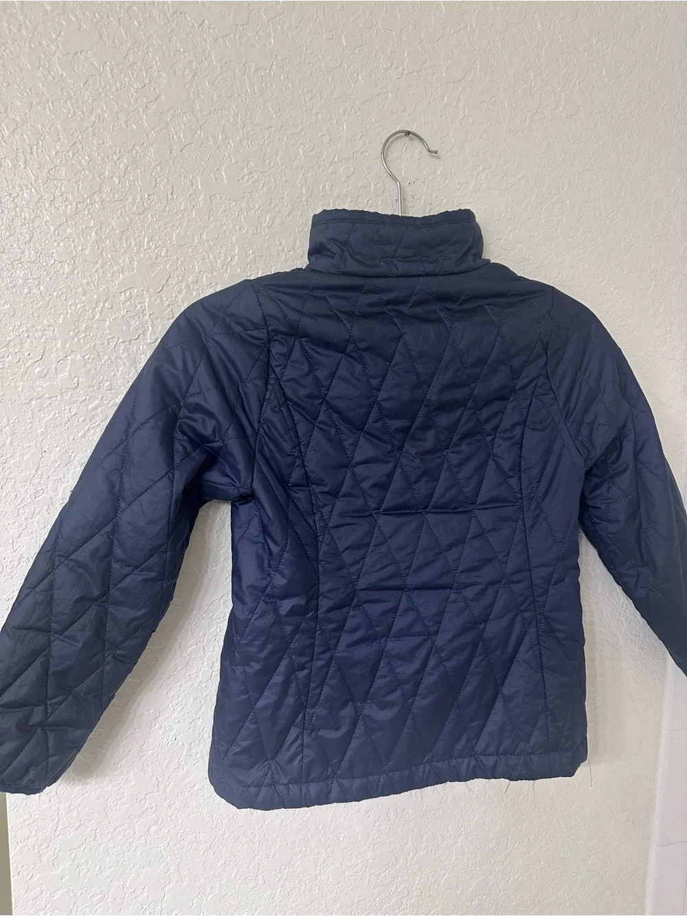 Patagonia Kids Nano Puff Brick Quilt Jacket Navy Size Small 7-8